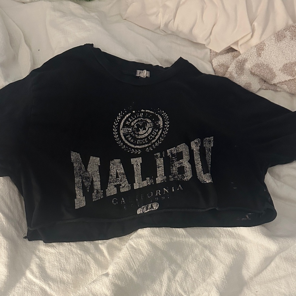 Garage Black Malibu Graphic Tee